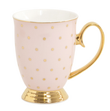 Mug Polka Gold Blush