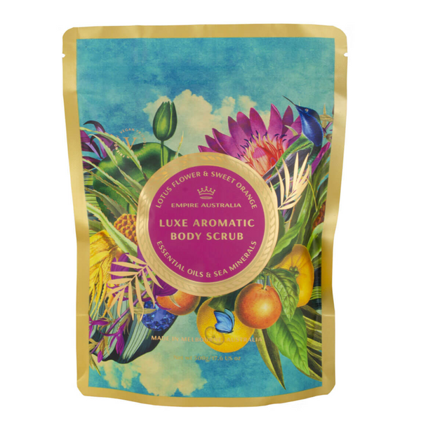 Lotus Flower & Sweet Orange Body Scrub 500g